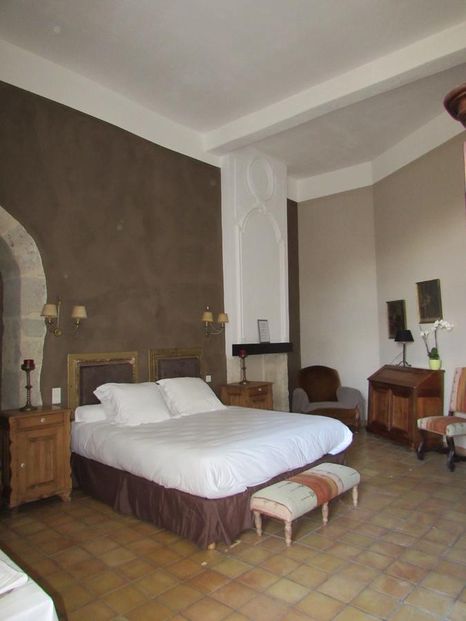 Chateau De Fources Bagian luar foto